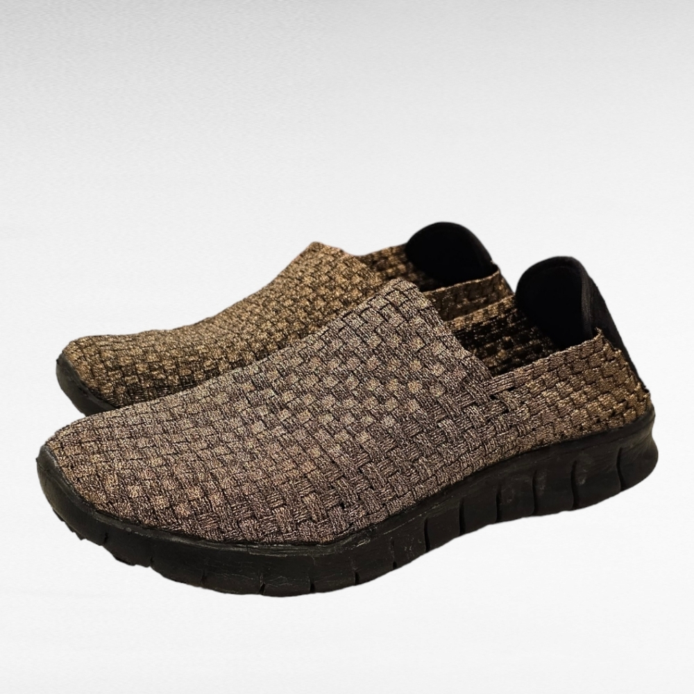 Corkys Joann Shoes Featherlite Bronze Slip On Size 10